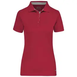 Ladies Hacker Golf Shirt Red